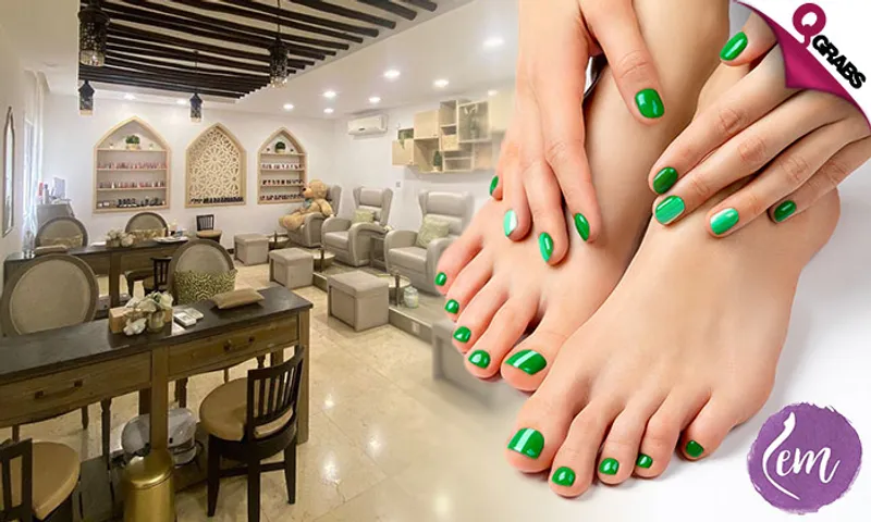 Mani-Pedi Services: Classic, Spa, Gel OR Acrylic Extensions & More!